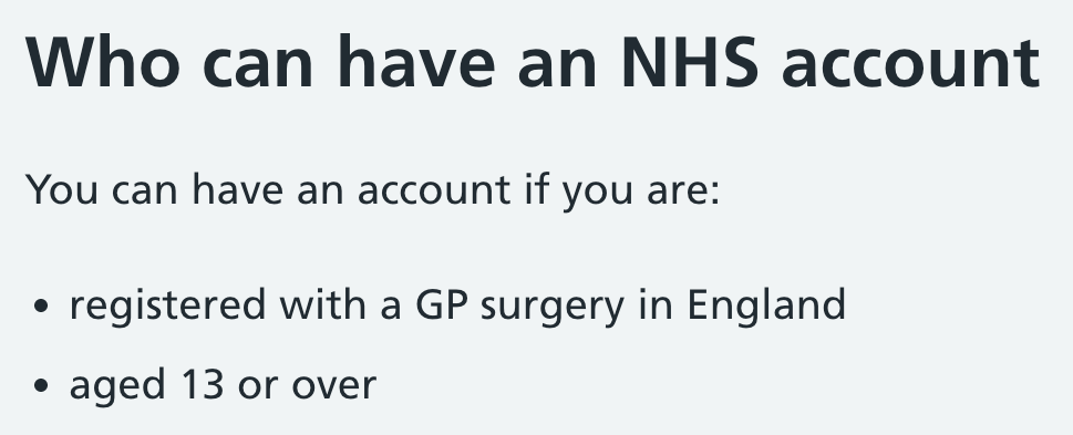 Heading followed by text and a list